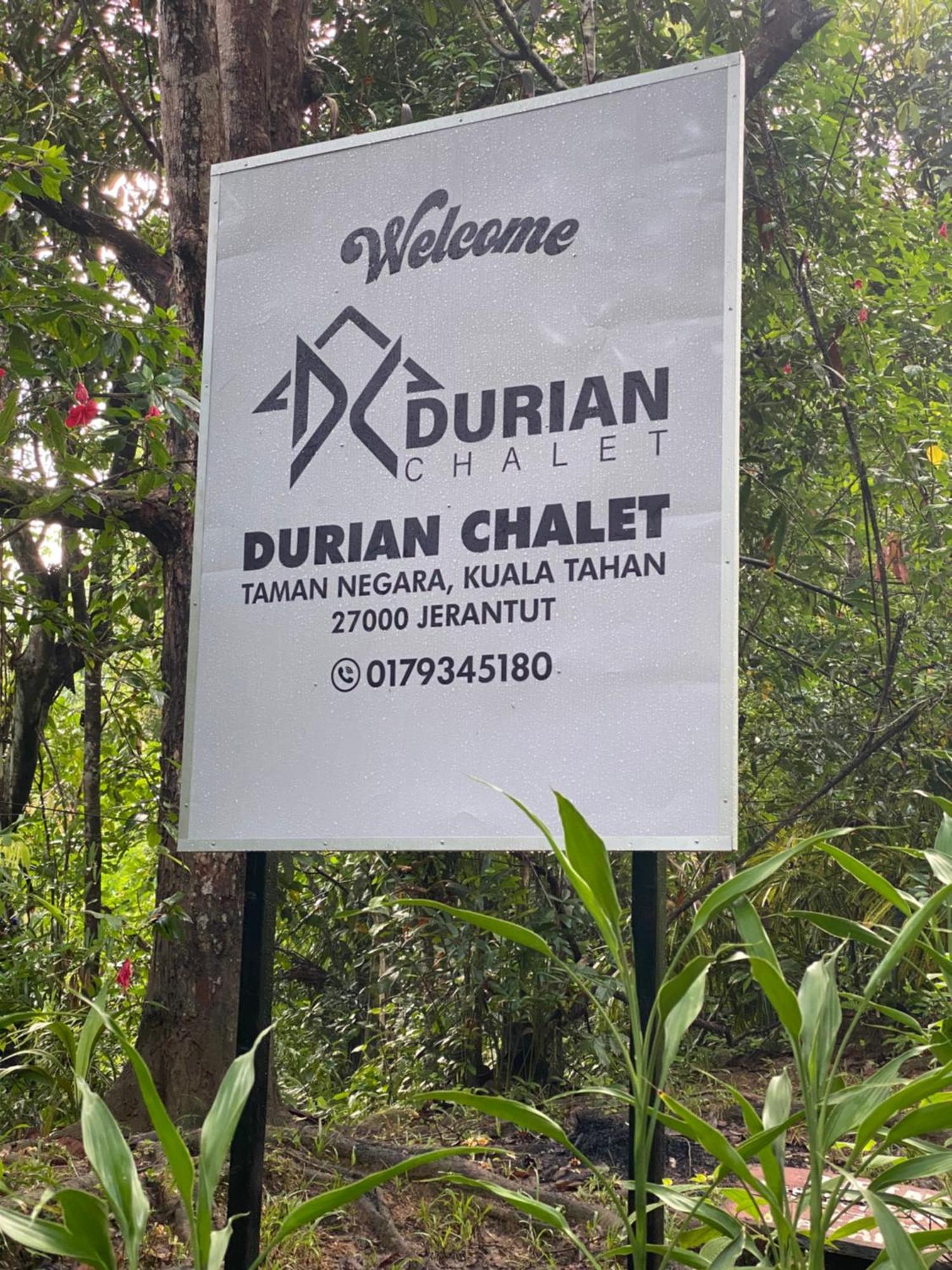 Durian Chalet Куала-Таган Екстер'єр фото